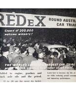 1954 REDeX Oil Lubricant Import Advertisement Autocar Automobilia DWPP11 - $29.99