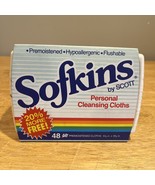 VTG NOS Scott Sofkins Flushable Wipes Rainbow Graphics Movie Prop Advert... - $914.97 MXN