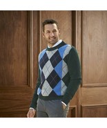 The Men&#39;s Original Argyle Sweater  LARGE - £97.10 GBP