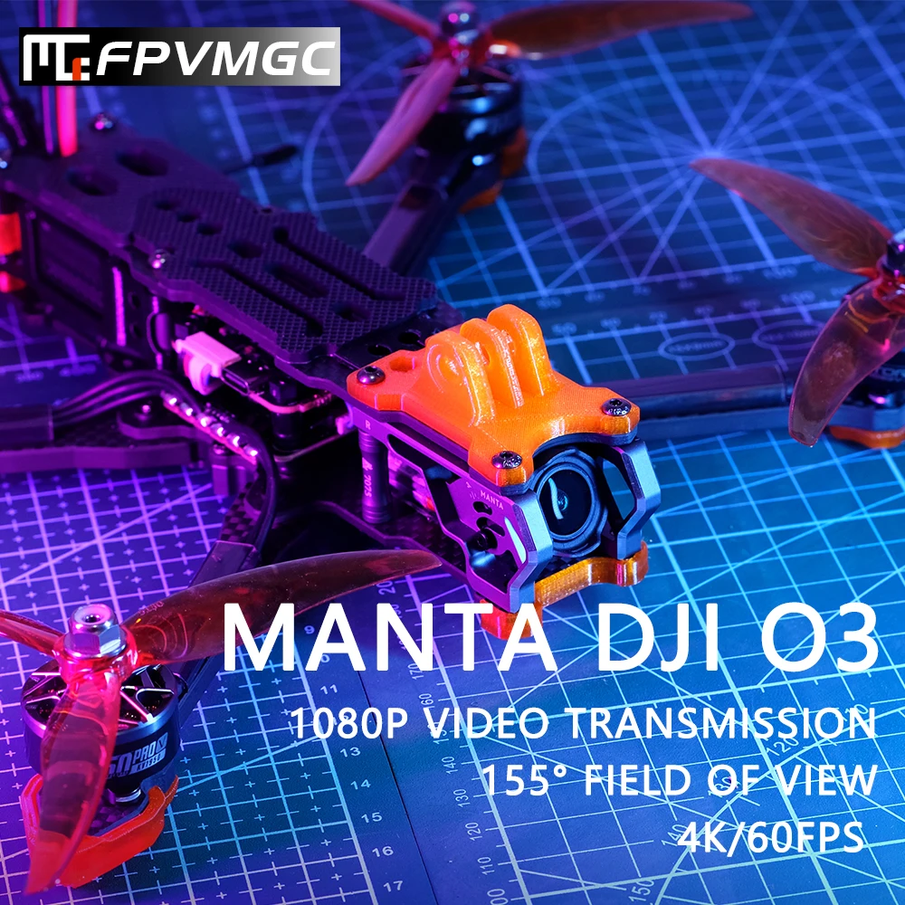 Axis Flying Manta Hd O3 Freestyle Fpv Drone System 6S Vtx O3 Air Unit For Rc F - £653.92 GBP+