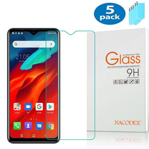 5-Pack For Blackview A80 Pro Tempered Glass Screen Protector - £17.99 GBP