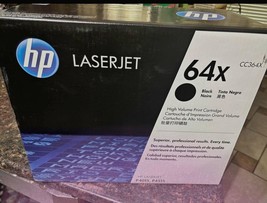 Genuine HP 64X Black High Yield Toner Cartridge CC364X - £156.22 GBP