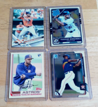 Teoscar Hernandez Dodgers Lot (4) Rookies/OPTIC Rated Rookie/1ST CHROME/Topps Rc - £13.94 GBP