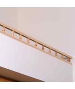 4 Ft X 2-1/4 In X 3/4 In. Oak Galley Rail Construction Strength Durable ... - $38.31 CAD