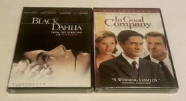 The Black Dahlia &amp; In Good Company DVD NEW SEALED Scarlett Johansson Movies - $5.65