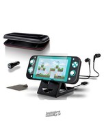 dreamGEAR Starter Kit For Nintendo Switch Lite, Travel Case, Earbuds And... - $18.99