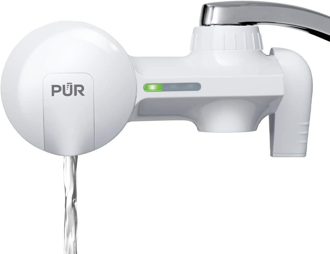 Pur Faucet Mount Water Filtration System, 2-In-1 Powerful Filtration, Pf... - $31.98