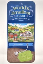 Worlds Smallest 1000 Piece Puzzle Homecoming With Art By Bonnie White In Tin Box - £11.40 GBP
