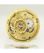 Rare! Impact movement spindle pocket watch repetition men&#39;s watch duplex... - £281.00 GBP