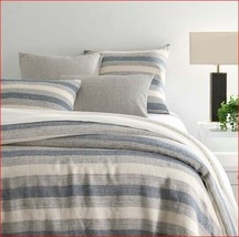 Pine Cone Hill Newton Linen stripe Twin duvet cover - $130.51