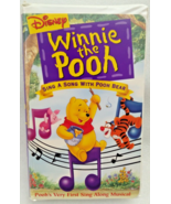 VHS Winnie The Pooh - Sing A Song With Pooh Bear Disney - $16.16 CAD