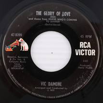 Vic Damone – The Glory of Love / Come Live With Me - 1967 45 rpm Record 47-9399 - £3.86 GBP