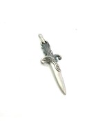 David Yurman Dagger Amulet Pendant Sterling Silver Estate DY662 - $345.51