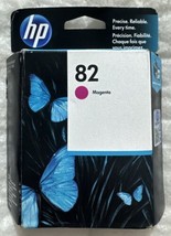 HP 82 Magenta DesignJet Ink Cartridge 69ml C4912A Genuine OEM Sealed Foi... - £55.93 GBP