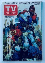 TV Guide Magazine September 13 1975 Experts Pick Hit Shows NFL WA-Baltimore Ed. - £7.05 GBP