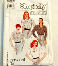 Vintage Sewing Pattern Simplicity 9259 Misses&#39; Blouse Top - $3.95