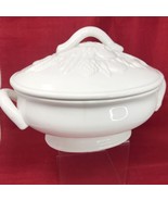 ELIOS Oeramiche Artistiche LARGE Lidded Veggie Serving Ceramic Bowl ITAL... - £23.64 GBP