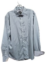 Jos ABank Reserve Shirt Mens Size L Egyptian Cotton Long Sleeve Button D... - £15.48 GBP