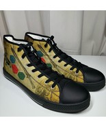 Dungeons and Dragons Role Playing Shoes High Top Sneakers Mens Size 14 EUC - $71.94 CAD
