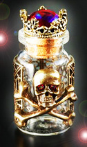HAUNTED ANTIQUE JEWELED BOTTLE ULTIMATE LOVE FOREVER EXTREME MAGICK 7 SCHOLARS  - £84.55 GBP