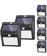 6x 42 LED Solar Power Wall Light Waterproof Outdoor PIR Motion Sensor Pa... - $19.79