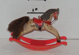 1981 Rocking Horse Hallmark Keepsake Ornament First in Series #1 No Box - £74.89 GBP