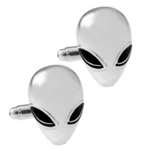 Alien Cabeza Gemelos Área 51 UFO Exterior Espacio Abduction Roswell Cara W Bolsa - £10.02 GBP