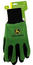 John Deere Light-Duty Cotton Grip Gloves Gardening Gloves~Youth Size - £6.98 GBP