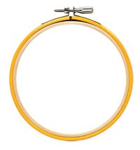 Lecien Wood Embroidery Hoop 4in Honey Lemon - $13.95