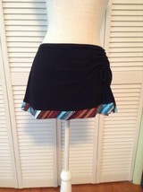 NEW PROFILE Skirted Bikini Bottom Separate Black/Tribal (Size 12) - MSRP... - £15.80 GBP