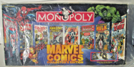 Vintage Marvel Comics Monopoly Collector&#39;s Edition 1999 Complete Pewter ... - £12.51 GBP