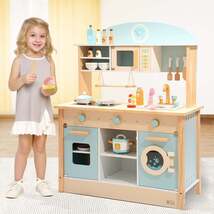 ROBOTIME DIY Pretend Play Kitchen Cooking Toy Set Gift For Boys And Girls - $253.05 CAD