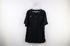 Nike Running Mens XL Spell Out Kenya Shield Tailwind Short Sleeve T-Shirt Black - £35.57 GBP
