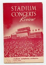 Stadium Concerts Review 1958 Lewisohn Stadium New York Schwarzkopf Slenc... - £21.84 GBP