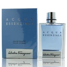 Acqua Essenziale By Salvatore Ferragamo 3.4 Oz Edt Spray New In Box For Men - £51.59 GBP