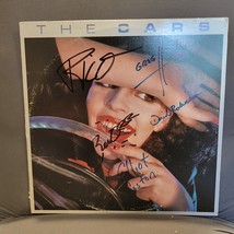 The Cars signed lp Self titled 1978, 5 members, Original, Vintage, Great... - $165.00