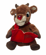 Dan Dee Rudolph Red Nosed Reindeer Singing Light Up Animated Plush Toy S... - $29.85 CAD