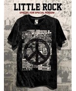 Unleash Your Bold Style with the Little Rock Cross Skull Tee! I Retro-In... - $37.73 CAD