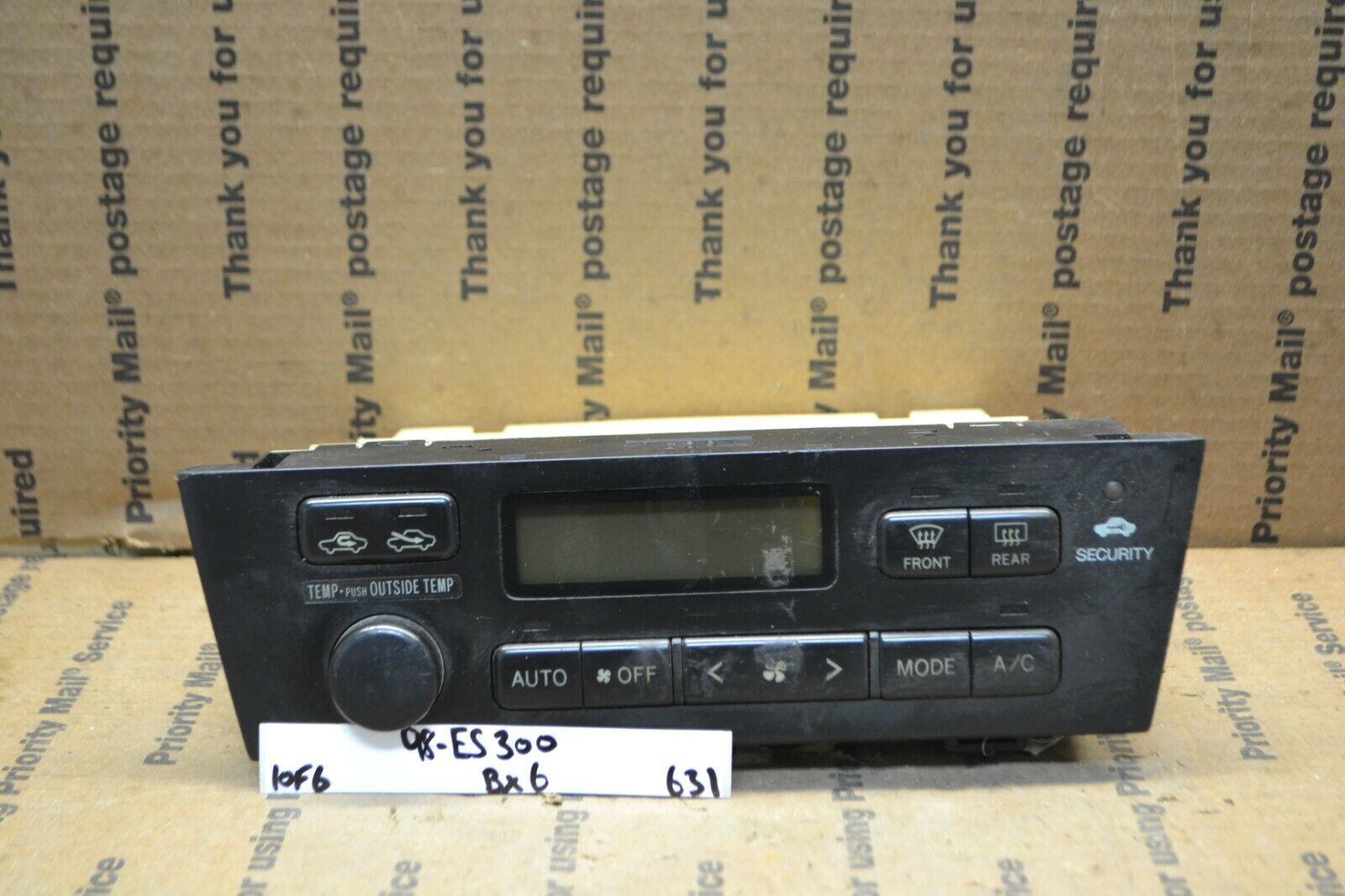 97-99 Lexus ES300 AC Heat Temperature Control 5590033260 bx6 Panel 631-10f6 - $6.99