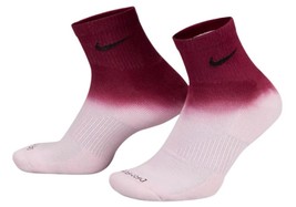 Nike Womens 2 Pack Everyday Plus Cushioned Ankle Socks Small DH6304-908 - $28.00