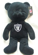 LAS VEGAS RAIDERS NFL FOOTBALL BLACK TEDDY BEAR 14&quot; Plush STUFFED ANIMAL... - $365.99 MXN