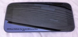 2018 NISSAN PATHFINDER YEAR SPECIFIC FRONT OEM SUNROOF GLASS PANEL FREE ... - £159.45 GBP