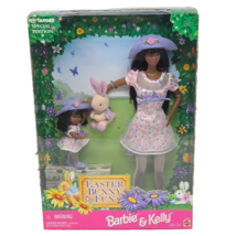VINTAGE 1998 BARBIE &amp; KELLY EASTER BUNNY FUN NEW IN BOX GIFT SET # 21187... - €36,59 EUR