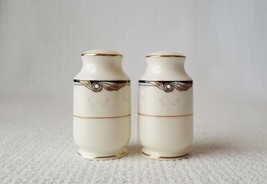 Noritake SUNSWEPT Fine China Salt &amp; Pepper S&amp;P Shakers Japan - £31.64 GBP