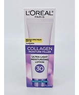 Loreal Paris Collagen Moisture Filler SPF 30 Moisturizing Lotion 1.7 oz ... - $14.95
