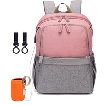 Maternity Diaper Bag USB Mommy Nappy Baby Care Backpack 078 2 b - £60.50 GBP