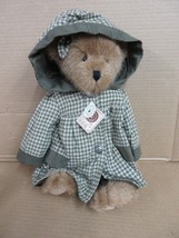 Nos Boyds Bears Alicia Bearsley 919817 Hooded Coat Platinum Edition B96 A - £36.21 GBP