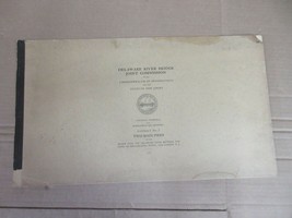Antique 1922 Delaware River Bridge Joint Commission Contract Drawings No 2 Book  - £146.04 GBP