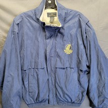 Antigua Sports Bomber Jacket Polyester Blend WVU Mountaineer Athletic Club Sz M - £64.23 GBP