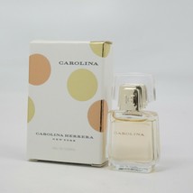 CAROLINA by Carolina Herrera 4 ml/ 0.13 oz Eau de Toilette Mini NIB - £12.44 GBP